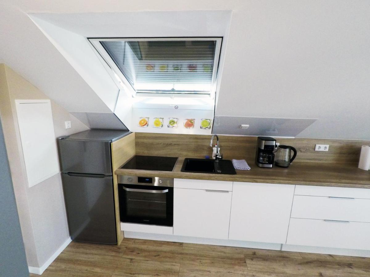 -Neubau- 30Qm Dach-Apartment Fulda Eksteriør billede