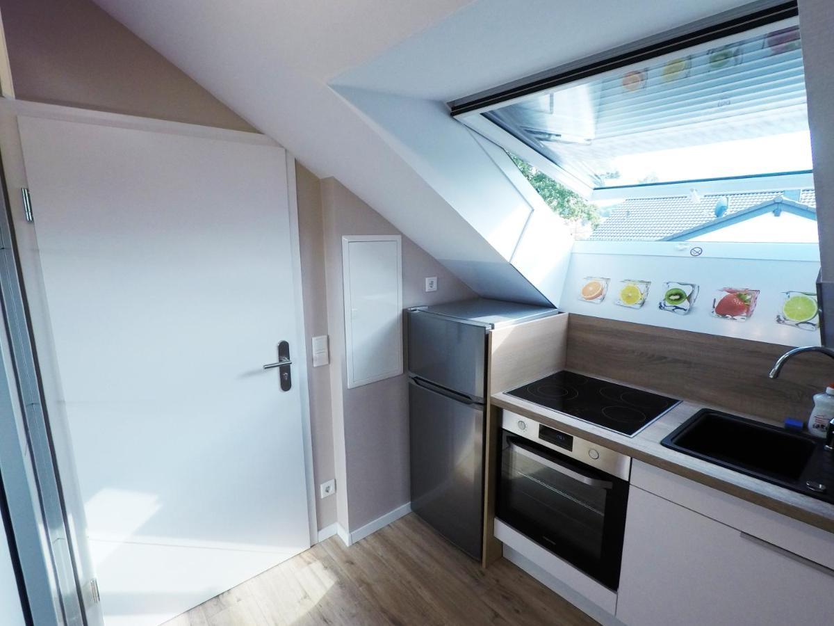 -Neubau- 30Qm Dach-Apartment Fulda Eksteriør billede
