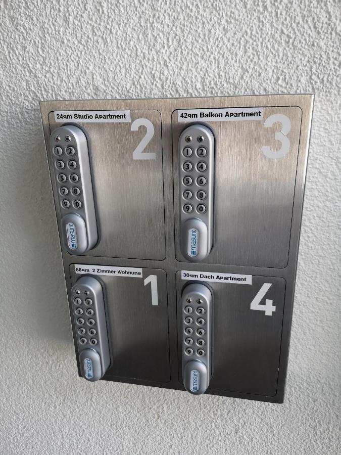 -Neubau- 30Qm Dach-Apartment Fulda Eksteriør billede